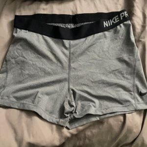 Grey Nike Pros